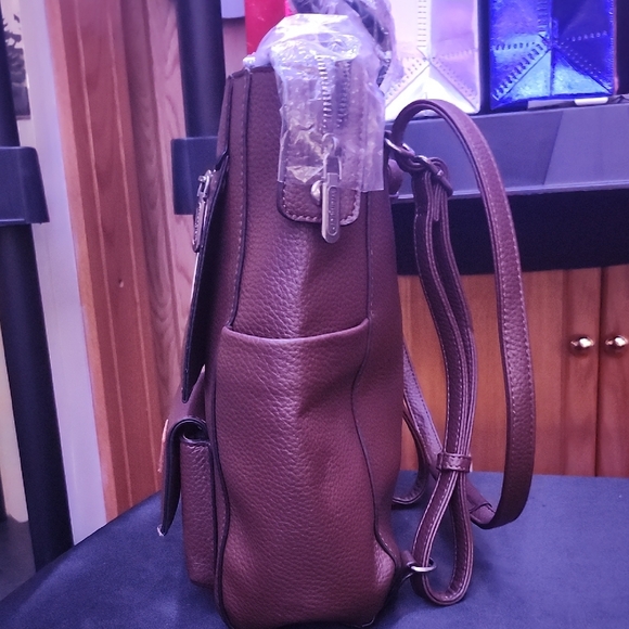 Wrangler Dark Brown Leather Tote - Picture 3 of 5